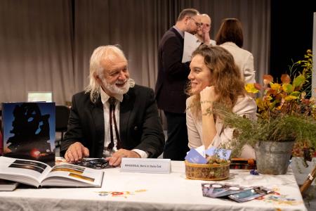 Odprtje razstave; Foto: Mariia Bortiakova, arhiv Občine Sežana